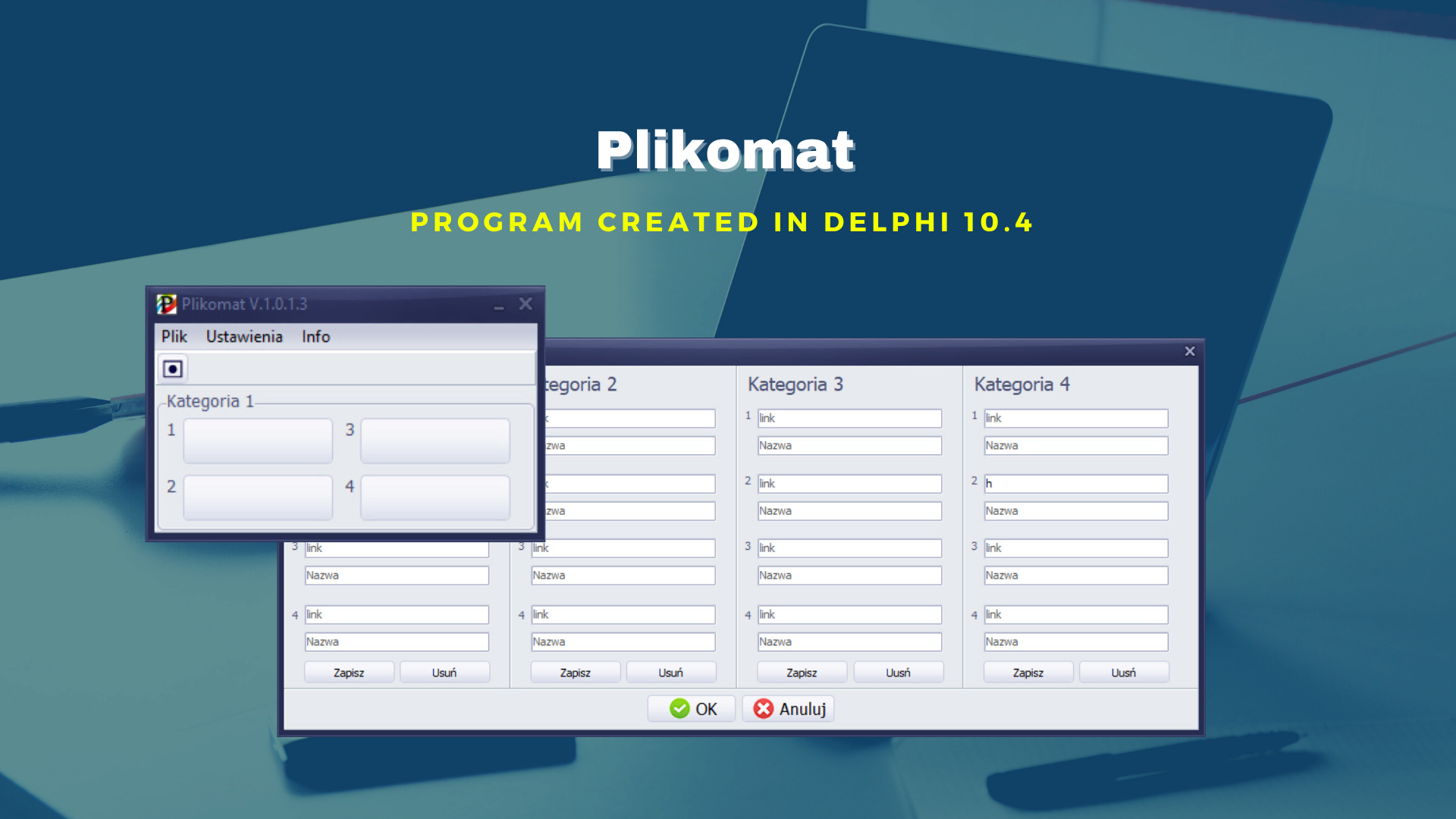 Plikomat - Ułatwiacz w pracy - Programista Art